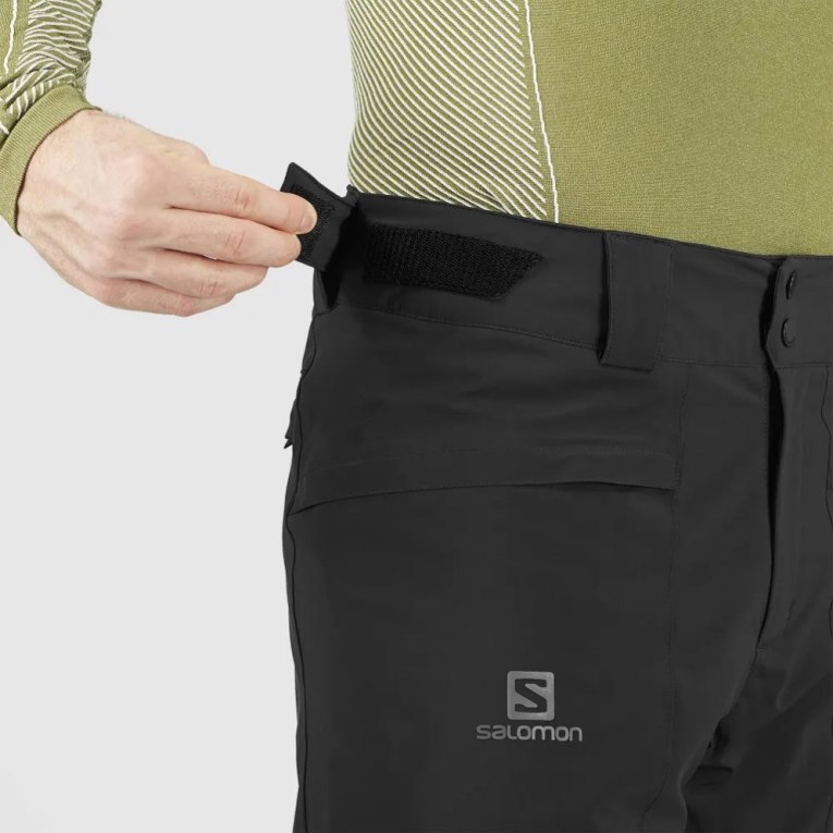 Pantalones De Esquí Salomon Brilliant Hombre Negros | MX MUJB957